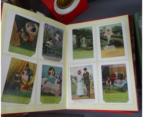 5 albums of Vintage postcards 