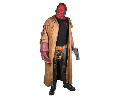 HELLBOY (2004) - Hellboy's (Ron Perlman) Costume Hellboy’s (Ron Perlman) costume from Guillermo del Toro’s sci-fi fantasy fil