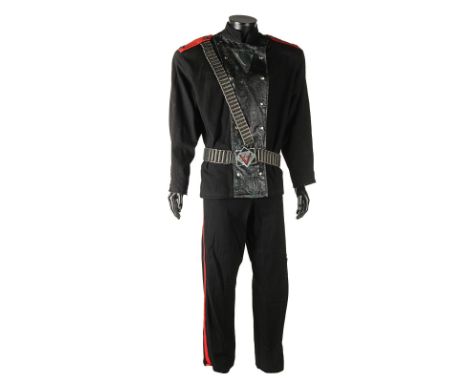 DOCTOR WHO (TV 1963-1989) - Vengeance On Varos' Guard Costume A Varos Guard costume from the BBC sci-fi television series Doc