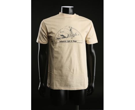 ILM (INDUSTRIAL LIGHT AND MAGIC) (1980) - Crashed Imperial Walker Crew T-Shirt A crew T-shirt issued to the staff of Industri