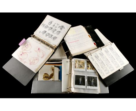 GHOSTBUSTERS 2 (1989) - Art Department Reference Binders A collection of four Industrial Light & Magic art department referen