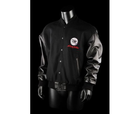 SLEEPY HOLLOW (1999) - Letterman-style Crew Jacket A crew jacket from Tim Burton’s fantasy-horror Sleepy Hollow. This black l