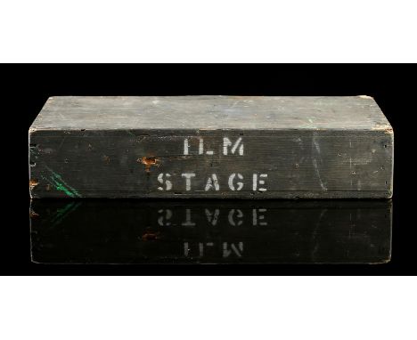 ILM (INDUSTRIAL LIGHT AND MAGIC) - Apple Box An apple box used by Industrial Light & Magic at its San Rafael, California faci
