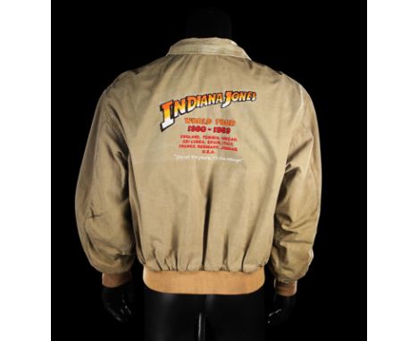 INDIANA JONES & THE RAIDERS OF THE LOST ARK (1989) - Trilogy Crew Jacket A crew jacket from the Steven Spielberg-directed Ind