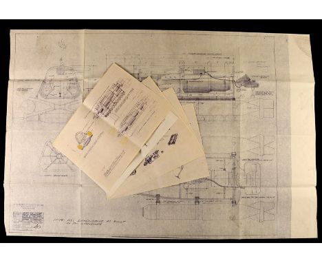 JAMES BOND: NEVER SAY NEVER AGAIN (1983) - Underwater Bomb Sled Blueprints A set of blueprints depicting the bomb sled from I