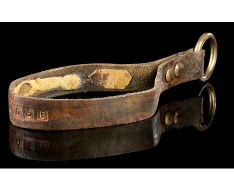 DAY OF THE DEAD (1985) (1985) - Zombie Specimen Collar A zombie specimen collar from George A. Romero's horror Day of the Dea