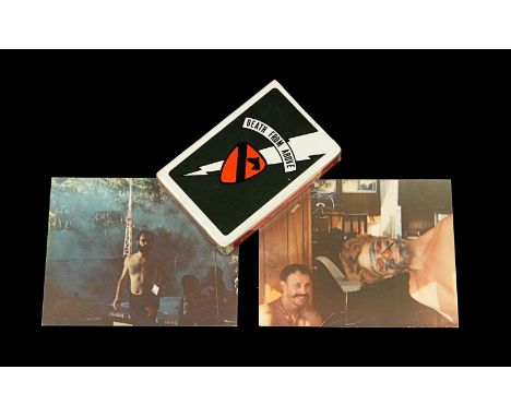 APOCALYPSE NOW (1979) - "Death From Above" Air Cav Death Cards and Behind-The-Scenes-Photographs A sealed pack of Air Cav dea