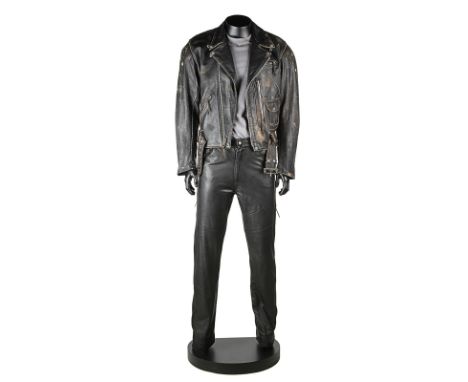 TERMINATOR 2: JUDGMENT DAY (1991) - The Terminator's (Arnold Schwarzenegger) Costume The Terminator’s (Arnold Schwarzenegger)