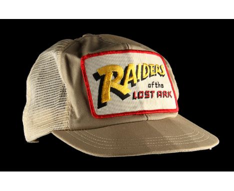 INDIANA JONES & THE RAIDERS OF THE LOST ARK (1981) - Crew Cap A production crew cap from Steven Spielberg’s action-adventure 