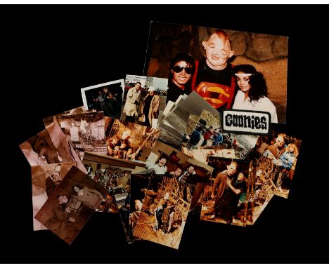 THE GOONIES  (1985) - Crew Materials and Behind the Scenes Photographs Crew materials and behind the scenes photographs from 