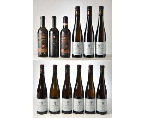 Ruster Eiswein 2003 Landauer 9 50 cl bts Ruster Trockenbeerenauslese 1989 1 hf bt Bouvier Trockenbeerenauslese 1981 1 hf bt T