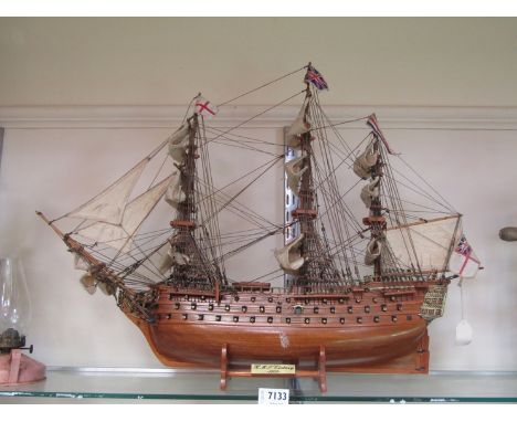 A model of HMS Victory 
