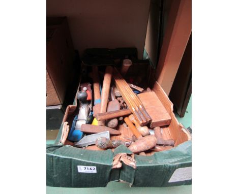 Two boxes of mixed tools 