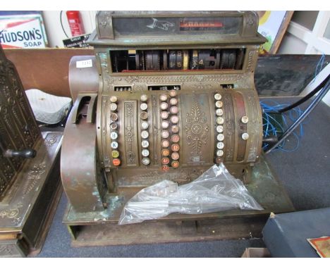 A National Cash Register model 95, for restoration, manufactured 1902