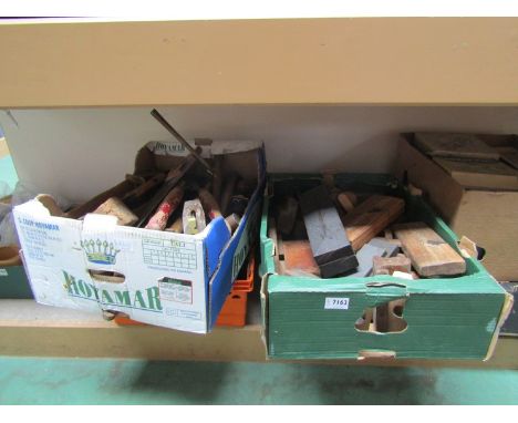 Four boxes of mixed tools 