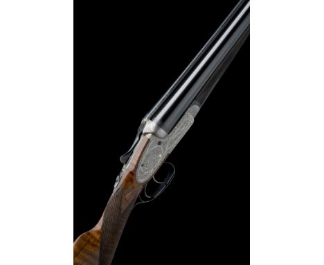 P. KNIGHT A 12-BORE SIDELOCK EJECTOR, serial no. 2491, circa 1903, 30in. nitro reproved chopperlump barrels, the rib re-engra