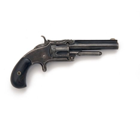 SMITH & WESSON, USA A .32 RIMFIRE FIVE-SHOT REVOLVER, MODEL '1 1/2 SECOND ISSUE', serial no. 7, circa 1870, with blued 3 1/2i