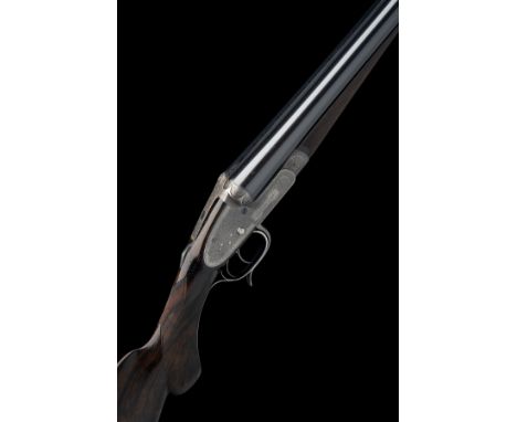 J. WOODWARD & SONS A 12-BORE PUSH-FORWARD UNDERLEVER SIDELOCK EJECTOR, serial no. 4621, with extra barrels, for 1892, origina