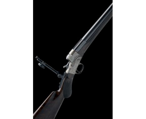 E. REMINGTON & SONS, USA A RARE .44-90 SINGLE-SHOT MATCH RIFLE, MODEL 'No.3 LONG RANGE CREEDMORE REMINGTON-HEPBURN', serial n