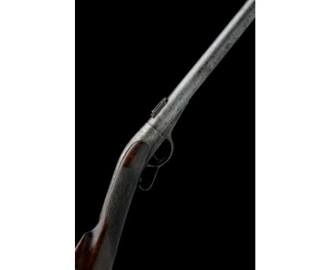 A SCARCE .44 (RIMFIRE) SINGLE-SHOT UNDER-LEVER RIFLE, MODEL WHITNEY-HOWARD 'THE THUNDERBOLT', serial no. 32, circa 1866, with