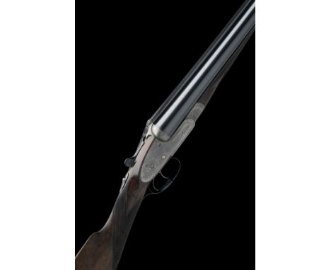 LANG & HUSSEY Ld. A 12-BORE SIDELOCK NON-EJECTOR, serial no. 10677, circa 1897, 30in. nitro reproved barrels, broad rib engra