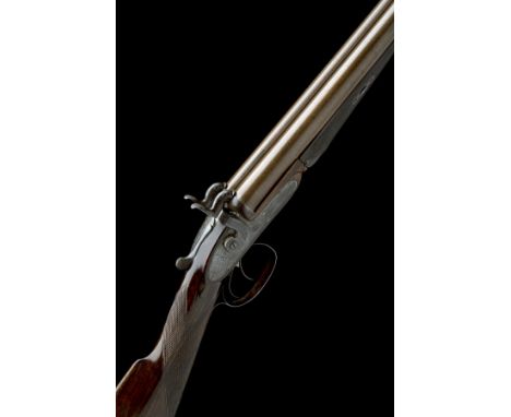 WESTLEY RICHARDS A 12-BORE TOPLEVER SINGLE-BITE SNAP-ACTION BAR-IN-WOOD HAMMERGUN, serial no. 11916, circa 1870, 30in. nitro 