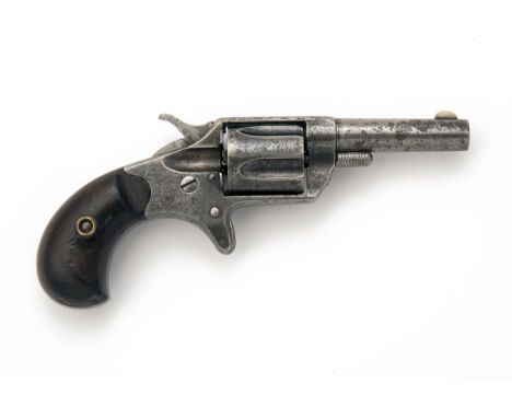 COLT, USA A .30 (RIMFIRE) FIVE-SHOT VEST-REVOLVER, MODEL 'NEW-LINE', serial no. 9695, for 1876, with blued tapering round 2 3