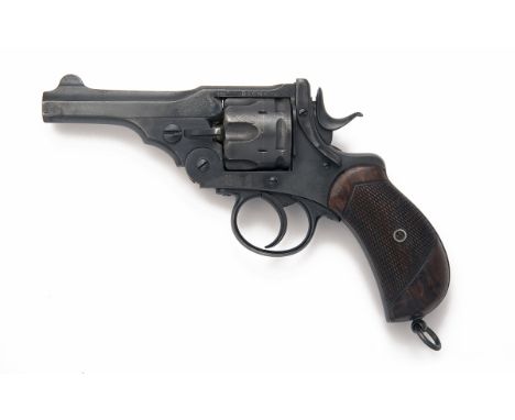 WEBLEY FOR TRULOCK & HARRISS, DUBLIN  A .455 SIX-SHOT DOUBLE-ACTION REVOLVER, MODEL 'MKI', serial no. 17744, circa 1885, with