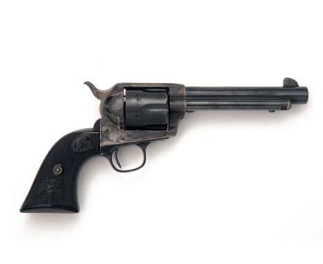 COLT, USA A .45 (L/C) SINGLE-ACTION REVOLVER, MODEL 'SERIES ONE SINGLE ACTION ARMY', serial no. 121719, for 1887, with 5 1/2i