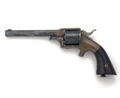 L. POND, USA A .30 TEAT-FIRE FRONT-LOADING SIX-SHOT CARTRIDGE REVOLVER, serial no. 1164, circa 1865, with 5in. octagonal barr