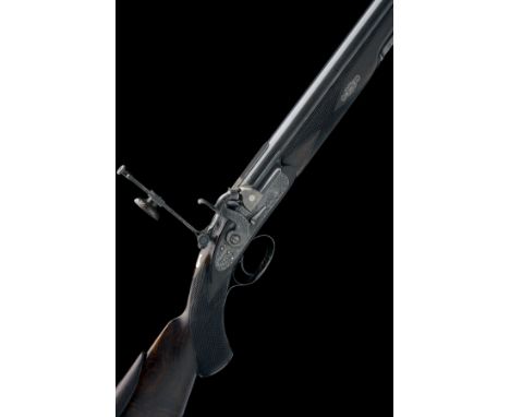 ALEXANDER HENRY, SCOTLAND A .451 PERCUSSION MATCH-RIFLE, serial no. 431/1926, originally a Best Sporting Rifle from circa 186