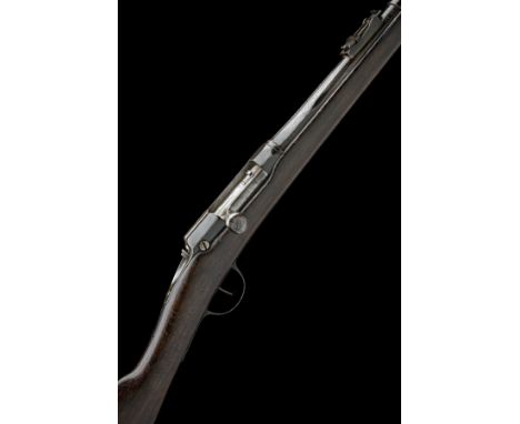 KYNOCH GUN FACTORY, ASTON, BIRMINGHAM A .43-77-380 (11mm GRAS) BOLT ACTION SINGLE-SHOT RIFLE, serial no. 31650, circa 1877, w