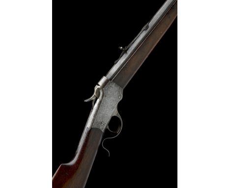 WINCHESTER REPEATING ARMS, USA A .25-20 (SINGLE-SHOT) SPORTING-RIFLE, MODEL '1885 LOW-WALL', serial no. 112697, for 1919, wit