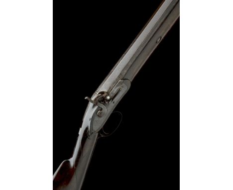 C. MOORE, LONDON  A SUBSTANTIAL 8-BORE PERCUSSION FOWLING-PIECE, no visible serial number, made between 1825-42 and converted