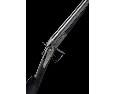 RICHARD HOLLIS. LONDON, A RARE CONVERTED 14-BORE TOPLEVER HAMMERGUN BY W. MACLAUCHLAN, no visible serial number, converted fr