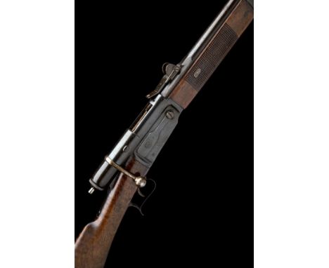 KELLER A AARAU, SWITZERLAND A SCARCE 10.4mm (VETTERLI) BOLT-ACTION REPEATING SERVICE-RIFLE, MODEL 'M1869 VETTERLI', serial no