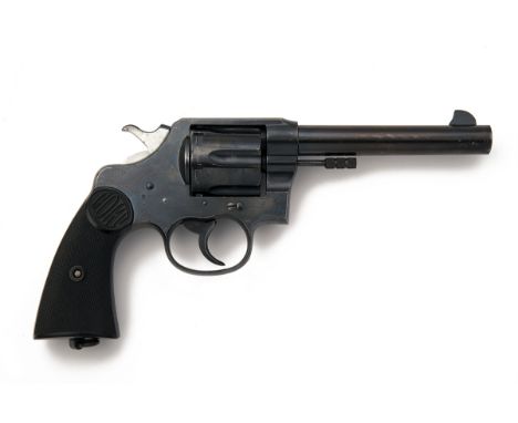 COLT, USA A .455 SIX-SHOT SERVICE-REVOLVER, MODEL 'COLT'S NEW SERVICE', serial no. 86540, for 1915, with blued 5 1/2in. barre