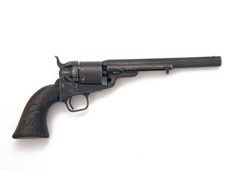 COLT, USA A .380 SIX-SHOT REVOLVER, MODEL 'FACTORY CONVERSION WITH EJECTOR OF THE 1851 NAVY', serial no. 56810, the original 