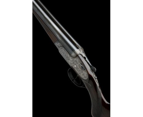 AYA A 12-BORE 'MODEL 25' HAND-DETACHABLE SIDELOCK EJECTOR, serial no. 335427, for 1970, 25in. nitro chopperlump barrels, Chur