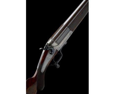 J. & W. TOLLEY AN 8-BORE SINGLE-BARRELLED ROTARY-UNDERLEVER HAMMERGUN, serial no. 6907, circa 1890, 32 7/8in. nitro reproved 
