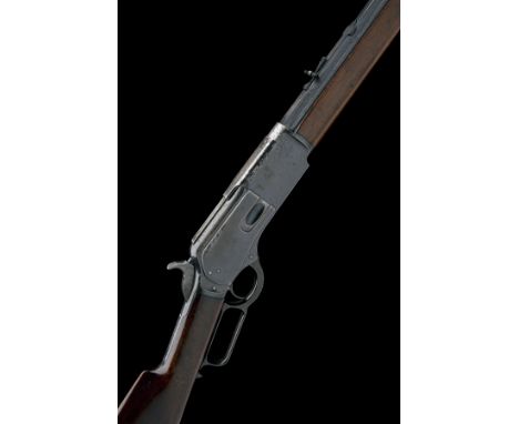 WINCHESTER REPEATING ARMS, USA A GOOD .45-75 LEVER-ACTION SPORTING-RIFLE, MODEL '1876', serial no. 51935, for 1884, with blue