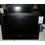 2 Lenovo ThinkCentre M83z, Core i5, All-In-One Computers with Articulated Desk Mount Arm (No