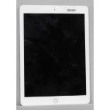 Apple iPad 6 WIFI 32GB Silver, Model Number: A1893, Serial Number: F9FY1277JF8K (Engraved logo on