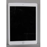 Apple iPad 6 WIFI 32GB Silver, Model Number: A1893, Serial Number: F9FWM42VJF8K (Engraved logo on