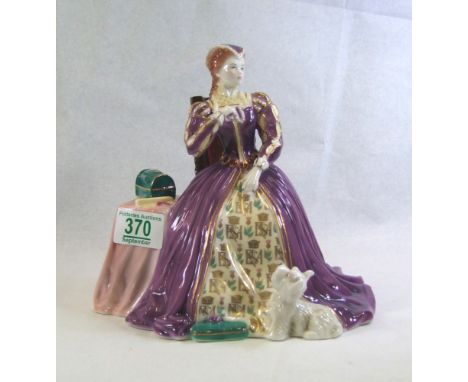 Royal Worcester figure Mary Queen of Scots limited edition of 4500 (casket present but not attached)