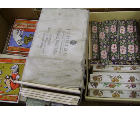 Two trays of ceramic wall tiles