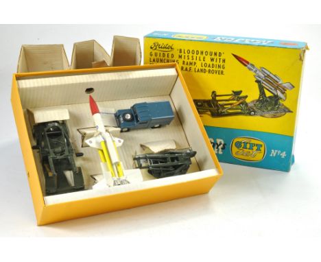 Corgi Major Toys Gift Set No.4 Bristol ‘Bloodhound’ guided missile set, comprising RAF Land Rover, Bloodhound Guided Missile 