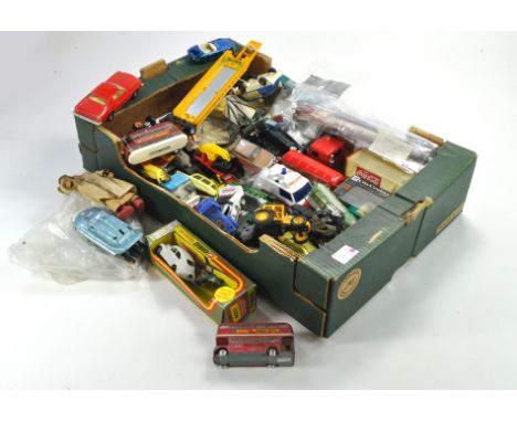 A large tray of various, inc Corgi diecast, fair to very good. Various issues. 