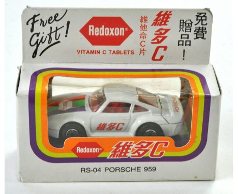 Matchbox Promotional Issue, RS-04 Redoxon Porsche 959. Excellent in excellent box. Scarce. 