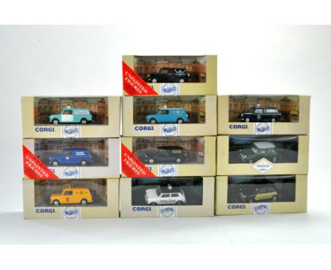 Mini Collection comprising 10 x Corgi Classics issues in various liveries, generally excellent in boxes. 